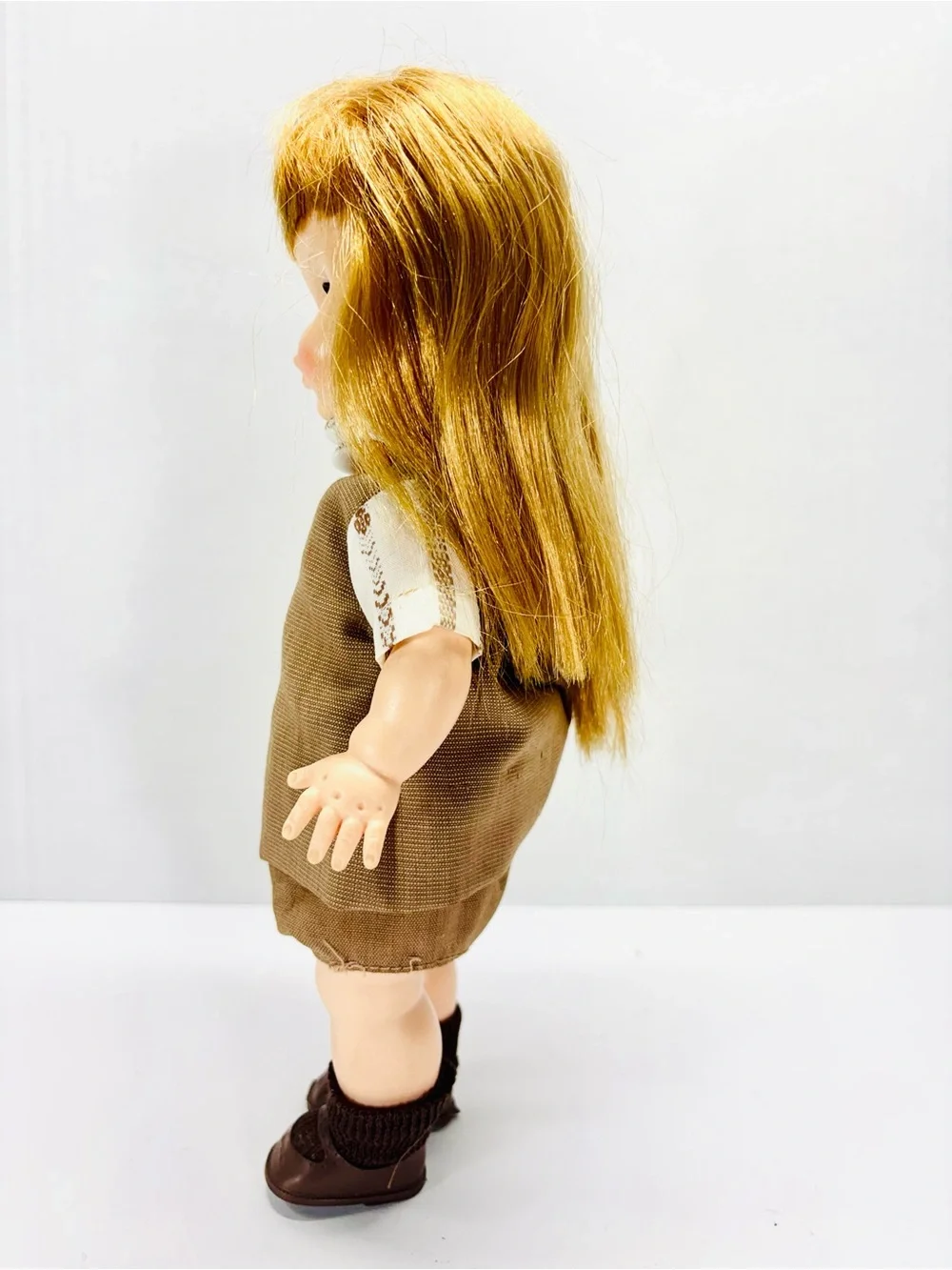 Effanbee Brownie Girl Scout Doll Missing Hat 1966 Vintage 11-944
